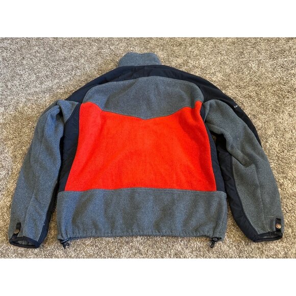 The North Face EG Tech MEDIUM Fleece Jacket Black GRAY Red denali - Picture 9 of 9